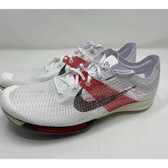 Nike Air Zoom Victory EK Eliud Kipchoge White Red Track FJ0668-100, Mens 11.5